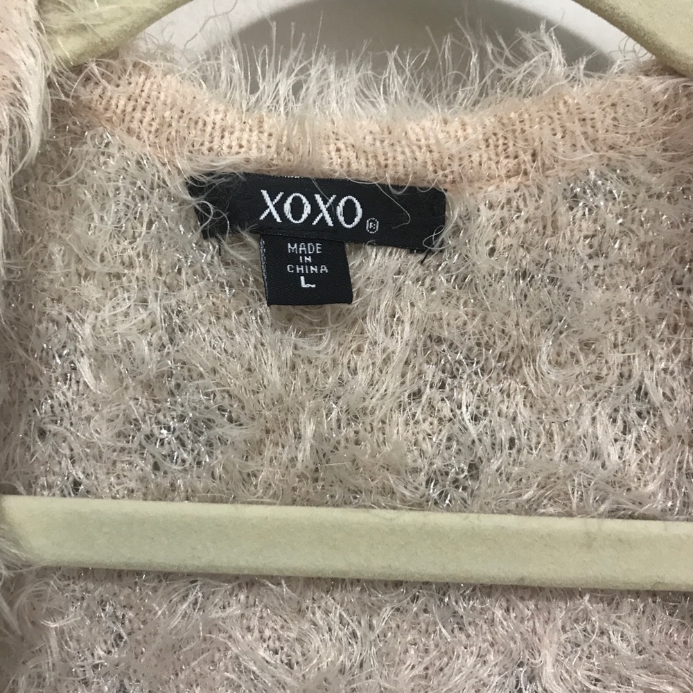 Fuzzy cardigan